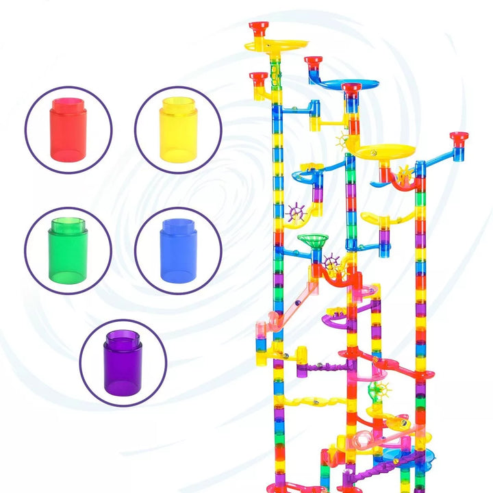 Marble Genius Tubes - Marble Run Accessory Add-On Set (30 Pieces), STEM Building & Learning Educational Construction