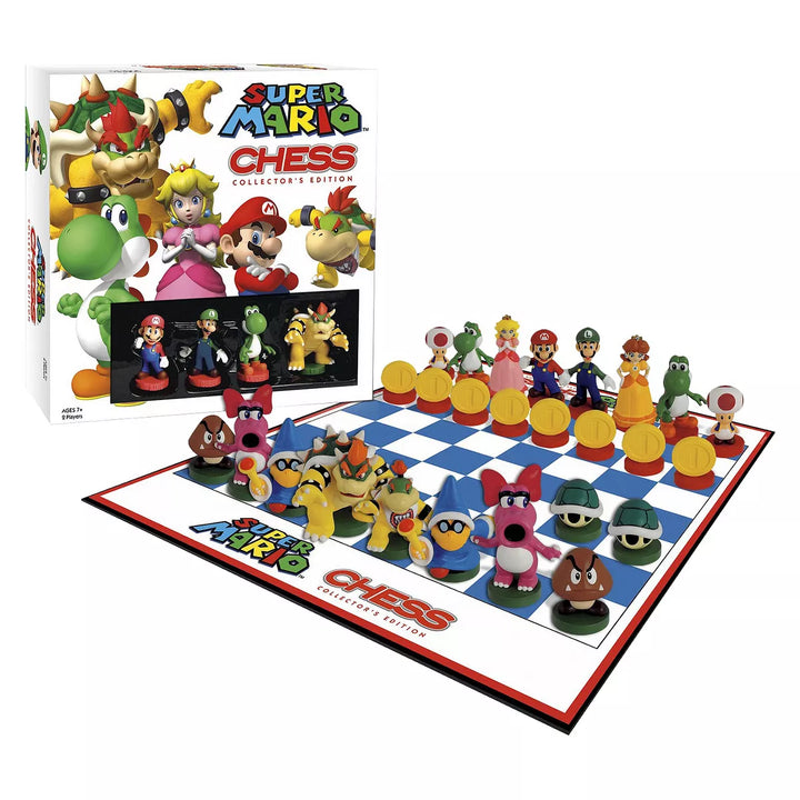 Super Mario Chess Collector'S Edition Board Game