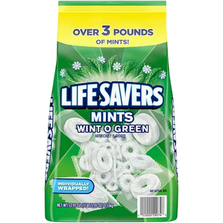 Life Savers Wint-O-Green Mints Hard Candy, 53.95 Oz.