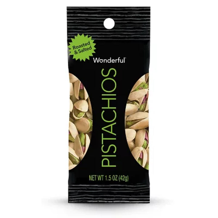 Wonderful Pistachios, Roasted and Salted 1.5 Oz., 24 Ct.