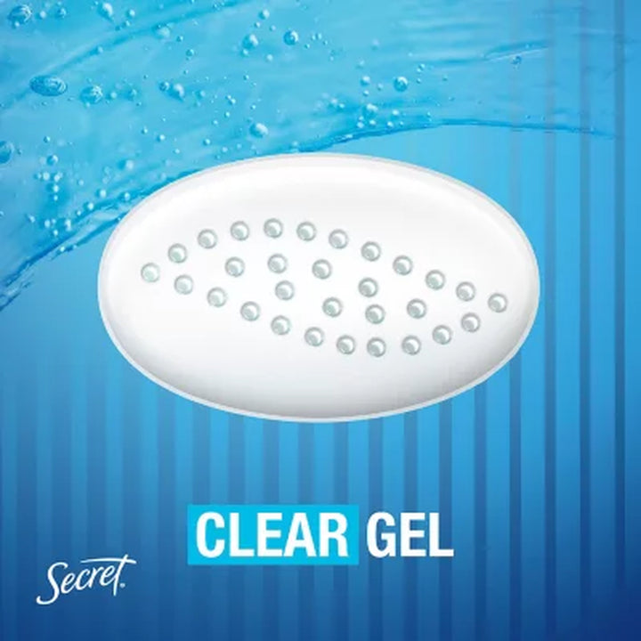 Secret Outlast Clear Gel Deodorant, Completely Clean, 2.6 Oz., 4 Pk.