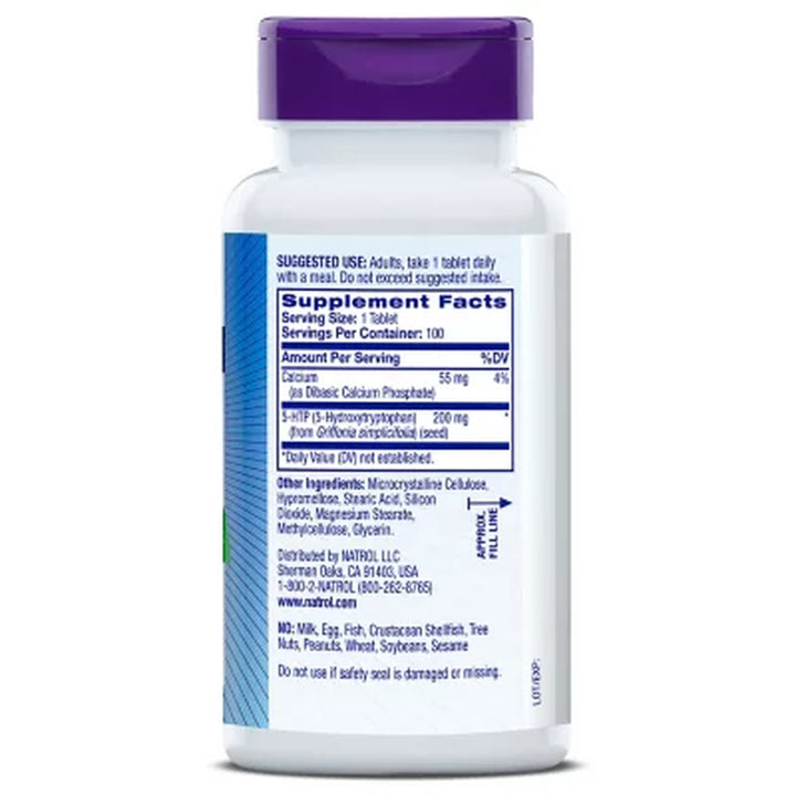 Natrol 5-HTP Time Release Tablets 100 Ct.