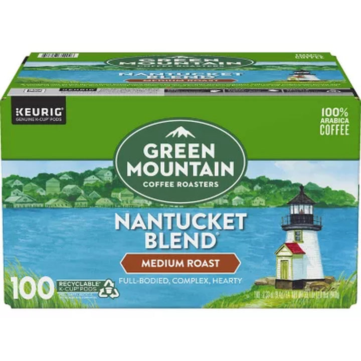 Green Mountain Coffee K-Cup Pods, Nantucket Blend 100 Ct.