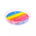Pool Central 61.5" Inflatable round 3 Ring Rainbow Celestial Kiddie Swimming Pool