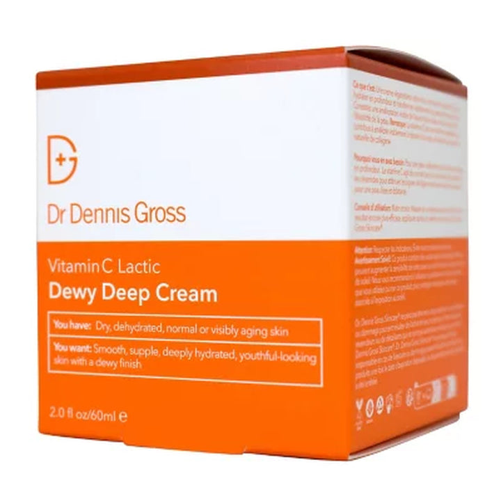 Dr. Dennis Gross Vitamin C Lactic Dewy Deep Cream, 2.0 Oz.