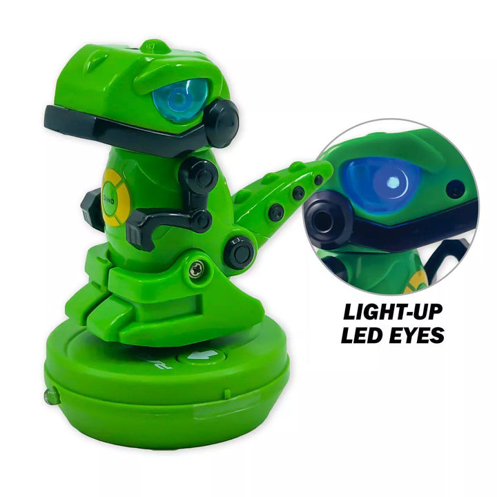 Flipo Infrared Controlled RC Mini Dinosaur in a Can with Illuminated LED Eyes