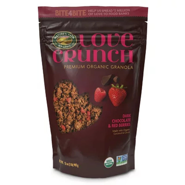 Nature'S Path Love Crunch Organic Dark Chocolate & Red Berries Granola, 32 Oz.