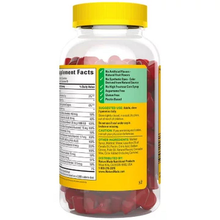 Nature Made Zero Sugar Multivitamin Gummies, 190 Ct.