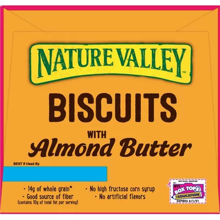 Nature Valley Biscuit Sandwich with Almond Butter 30 Ct.