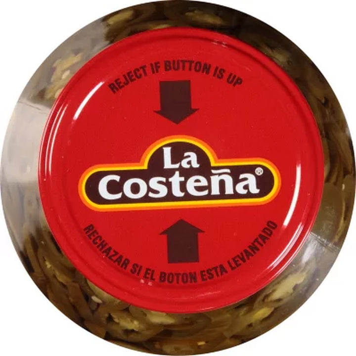 La Costeña Pickled Jalapeño Nacho Slices 64 Oz.