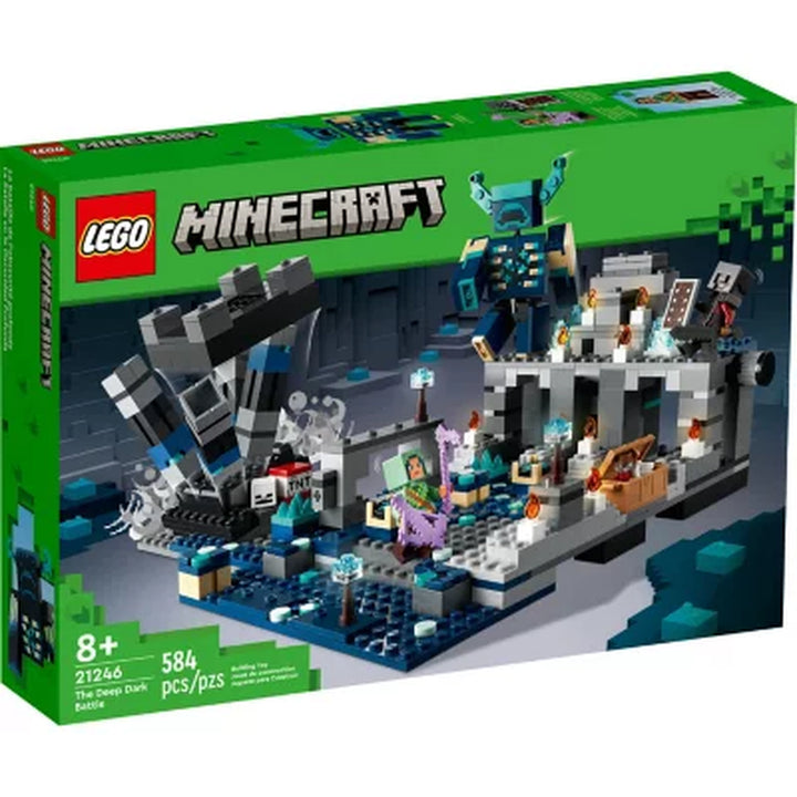 LEGO Minecraft the Deep Dark Battle Building Toy Set 21246 584 Pieces