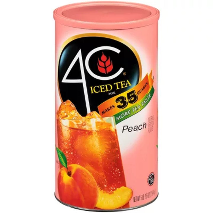 4C 35 QT Peach Iced Tea Mix (82.6 Oz.)