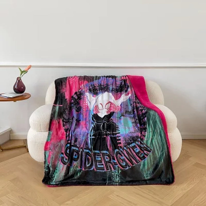 Marvel Spider-Man Cloud Faux Fur Throw, 50" X 60" (Assortment)