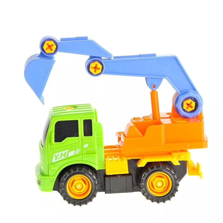 Insten 13 Pieces Take Apart Excavator Truck Set, Educational Toys for Kids