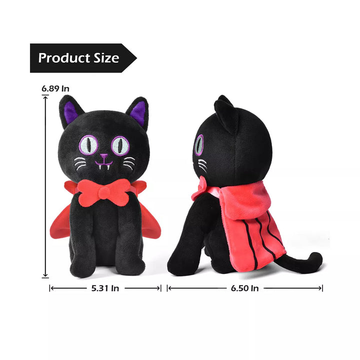 Fun Little Toys Halloween Plush Cat (Cloak)