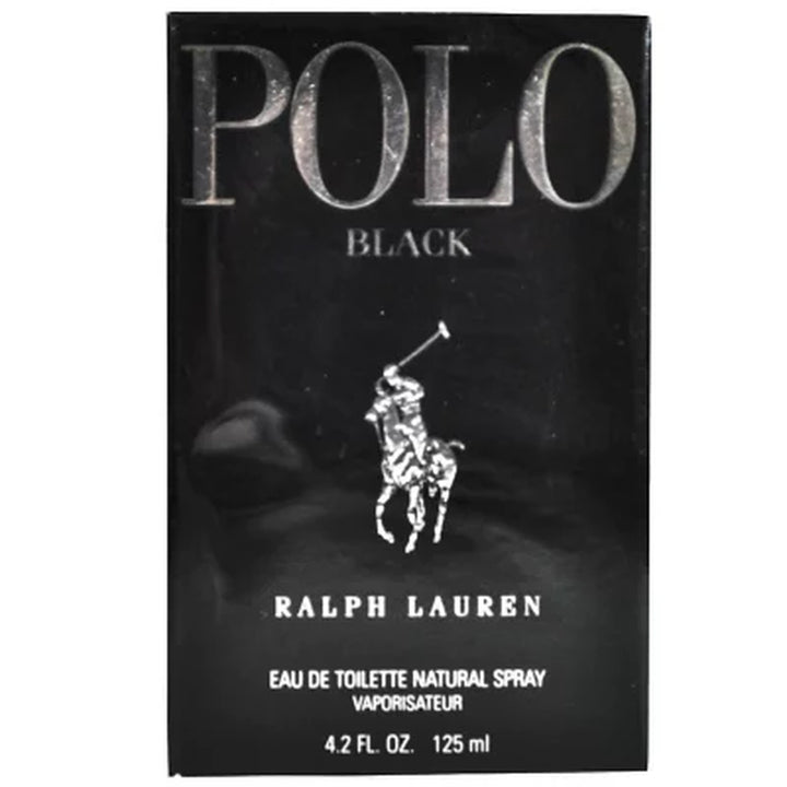 Ralph Lauren Polo Black Eau De Toilette, 4.2 Fl Oz