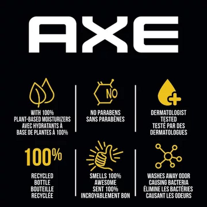 AXE Phoenix Body Wash for Men with Pump, 28 Oz., 2 Ct.