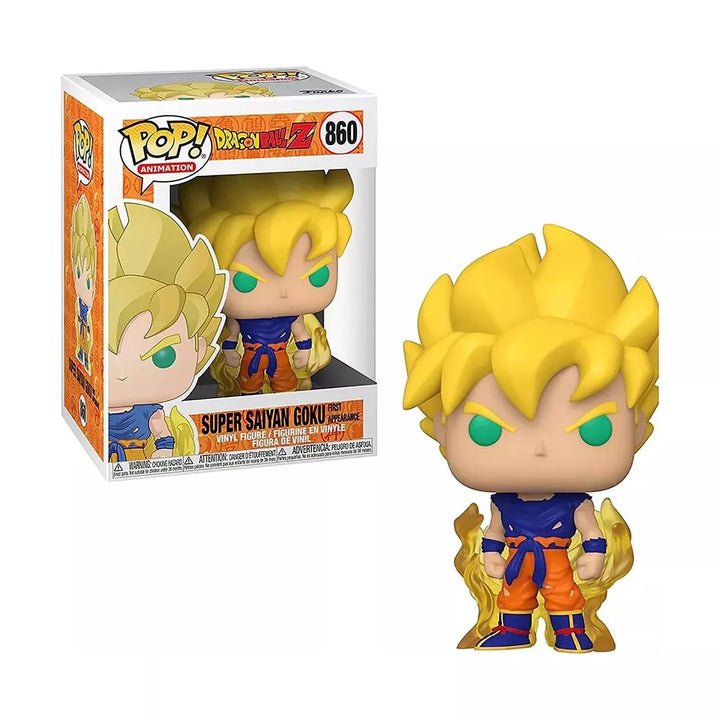 Funko Pop! Animation: Dragonball Z - Super Saiyan Goku (First Appearance) Vinyl Figure #860 #48600