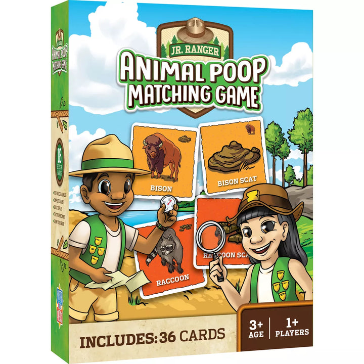 Masterpieces Officially Licensed National Parks Jr. Ranger Matching Game for Kids and Families.