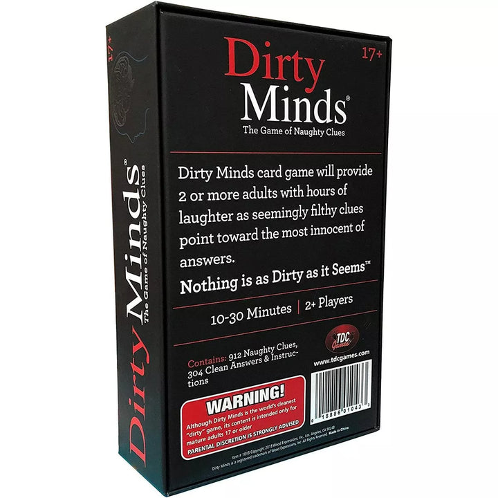 TDC Games Dirty Minds Party Game - Soft Touch Packaging