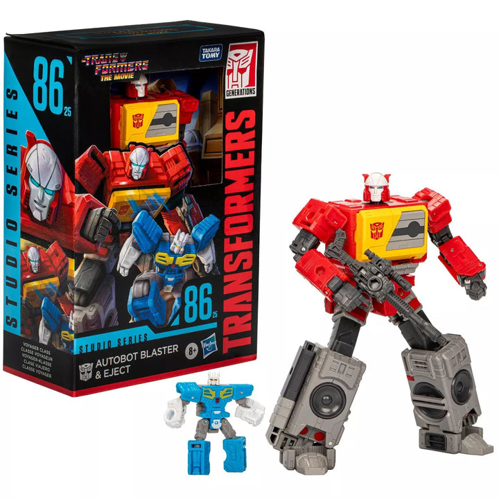 Transformers Autobot Blaster and Eject Action Figure Set - 2Pk (Target Exclusive)