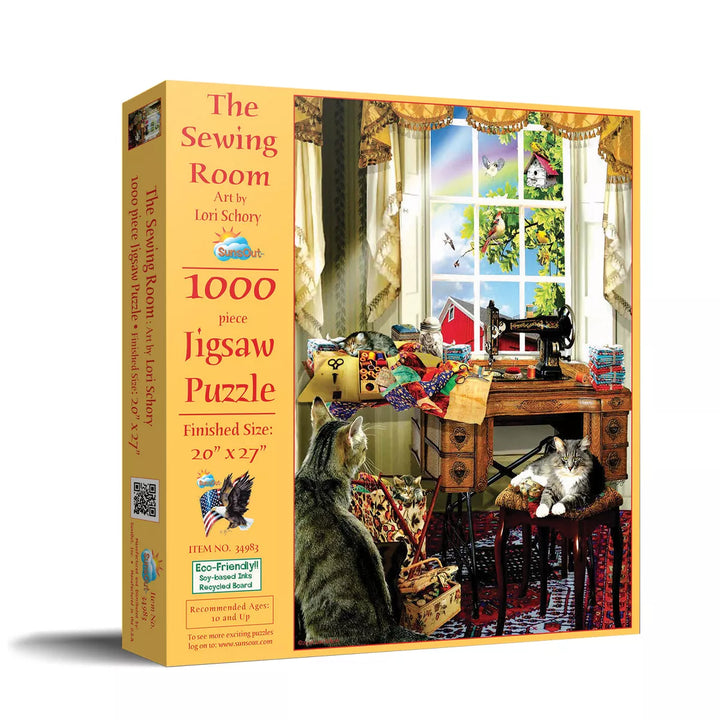 Sunsout the Sewing Room 1000 Pc Jigsaw Puzzle 34983