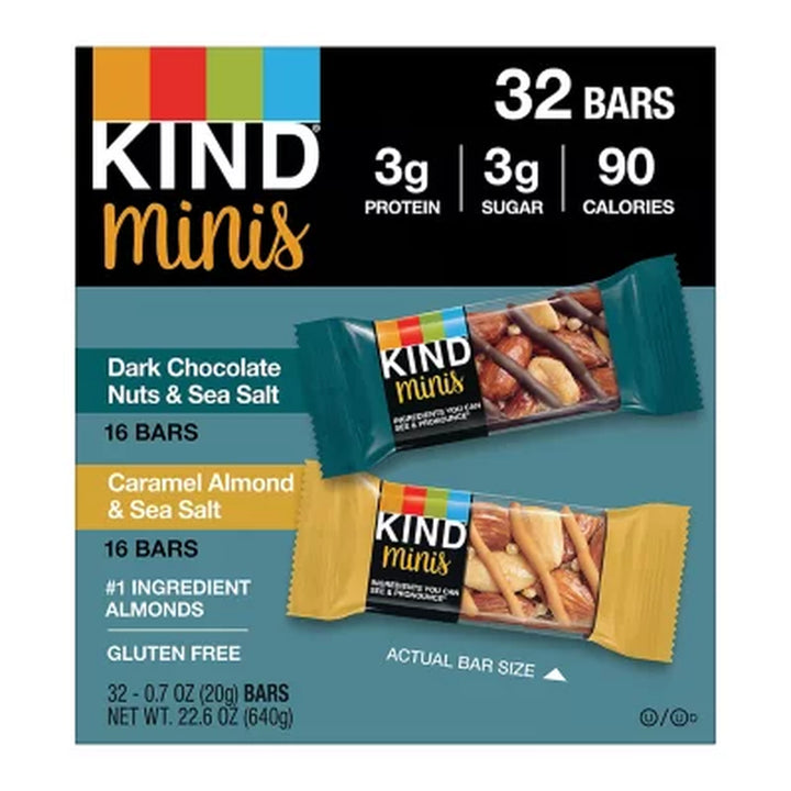 KIND Minis Variety Pack 32 Pk.