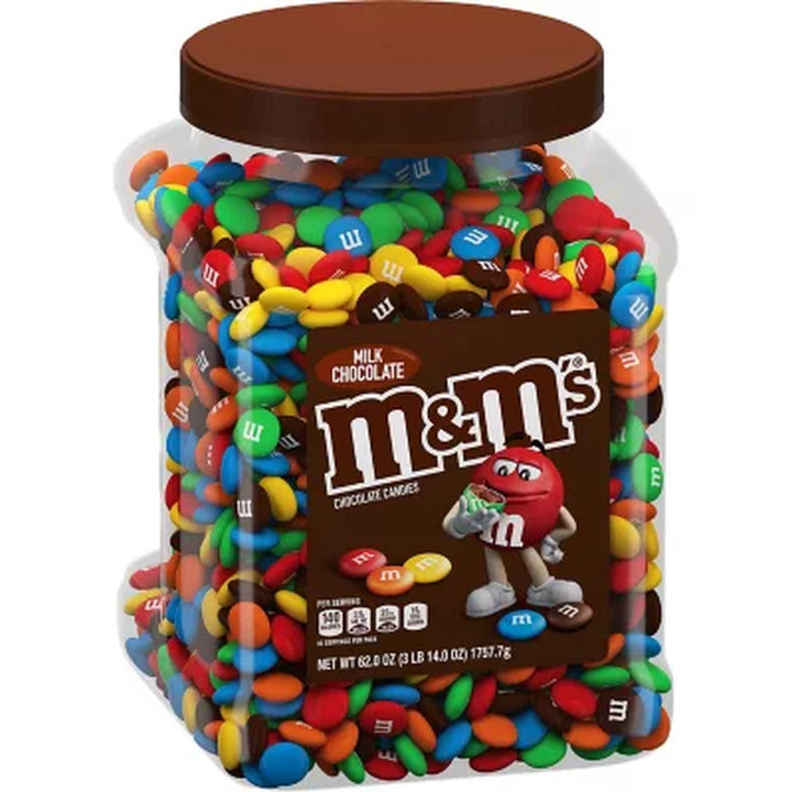 M&M'S Milk Chocolate Candy, 62 Oz.