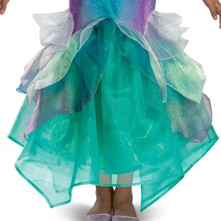 Disney the Little Mermaid Ariel Live Action Kids Premium Costume Gown