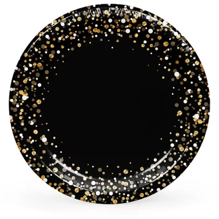 Artstyle Glittered Grad Paper Plates and Napkins Kit (285 Ct.)