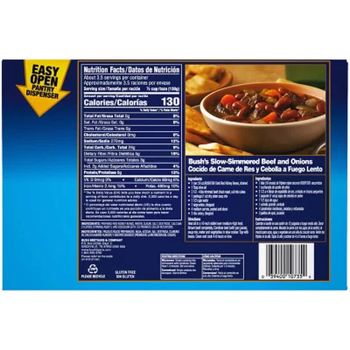 Bush'S Dark Red Kidney Beans 16 Oz., 6 Pk.