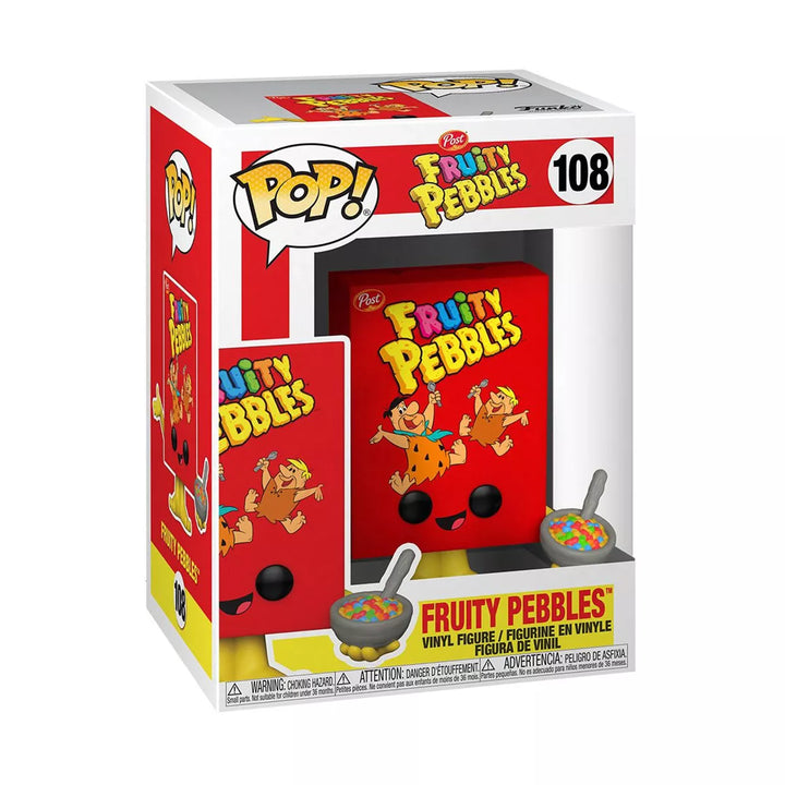 Funko Pop! Ad Icons: Post - Fruity Pebbles Cereal Box Vinyl Figure #108 #56217