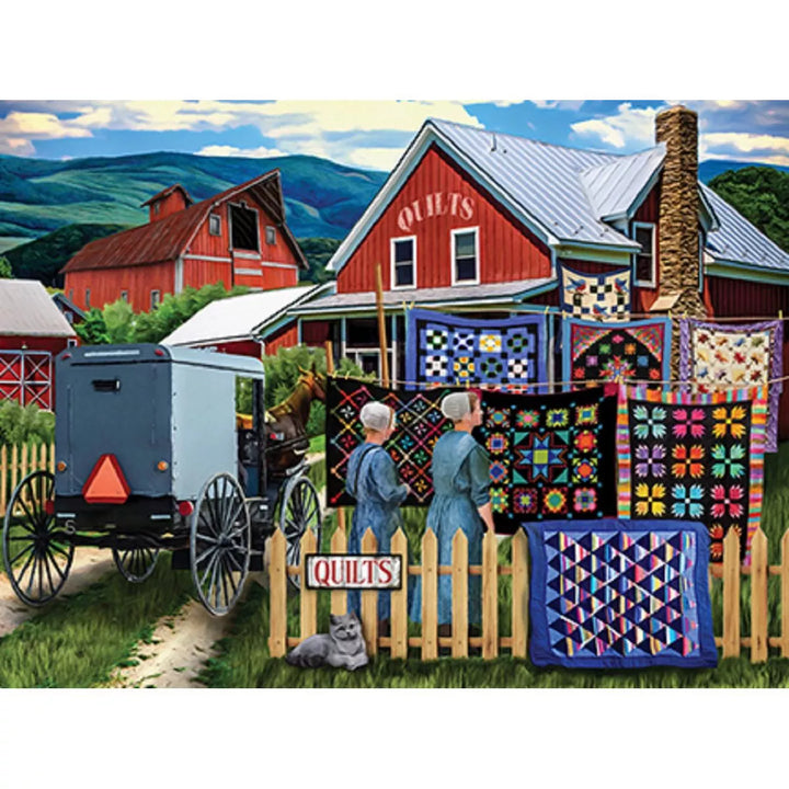 Sunsout Checking in on the Competition 1000 Pc Jigsaw Puzzle 28564