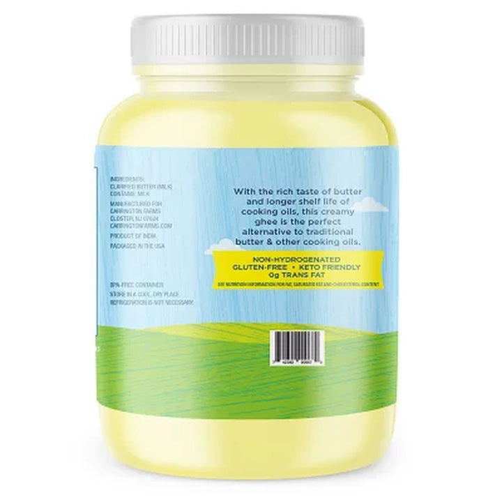 Carrington Farms Ghee, 54Oz.