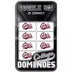 Masterpieces Officially Licensed NCAA Montana Grizzlies 28 Piece Dominoes Game for Adults.