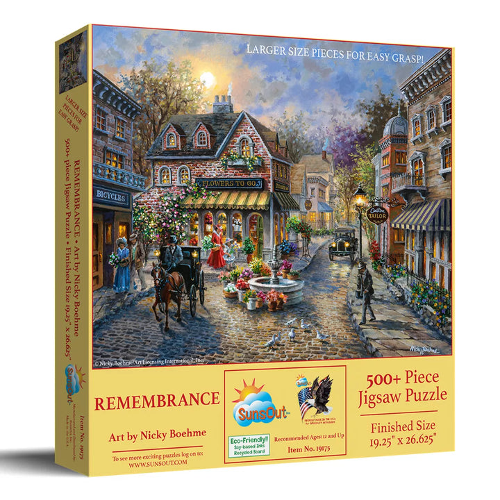 Sunsout Remembrance 500 Pc Large Piece Jigsaw Puzzle 19175