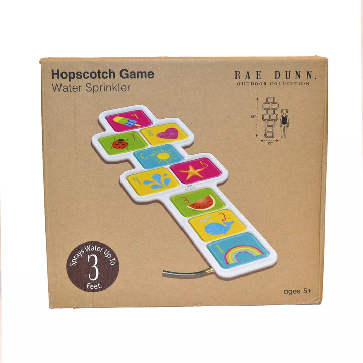 Coconut Outdoor Rae Dunn 58" Hopscotch Sprinkler