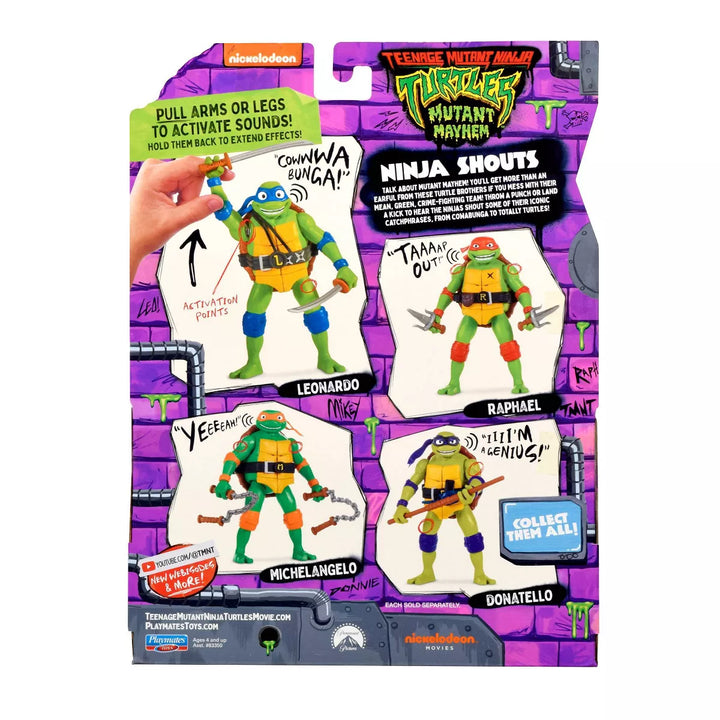 Teenage Mutant Ninja Turtles: Mutant Mayhem Ninja Shouts Raphael Action Figure