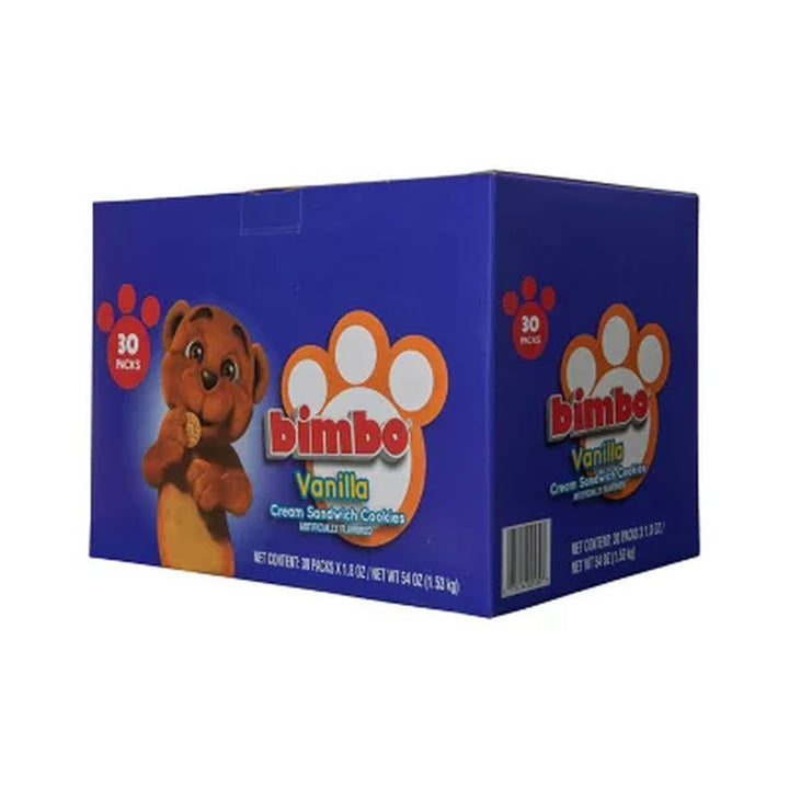 Bimbo Vanilla Creme Sandwich Cookies 30 Ct.