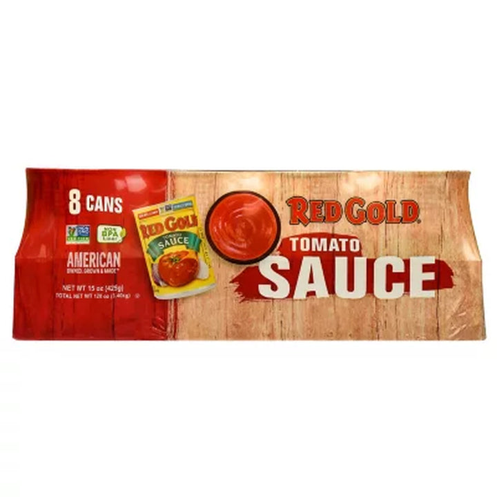 Red Gold Tomato Sauce 15 Oz., 8 Pk.