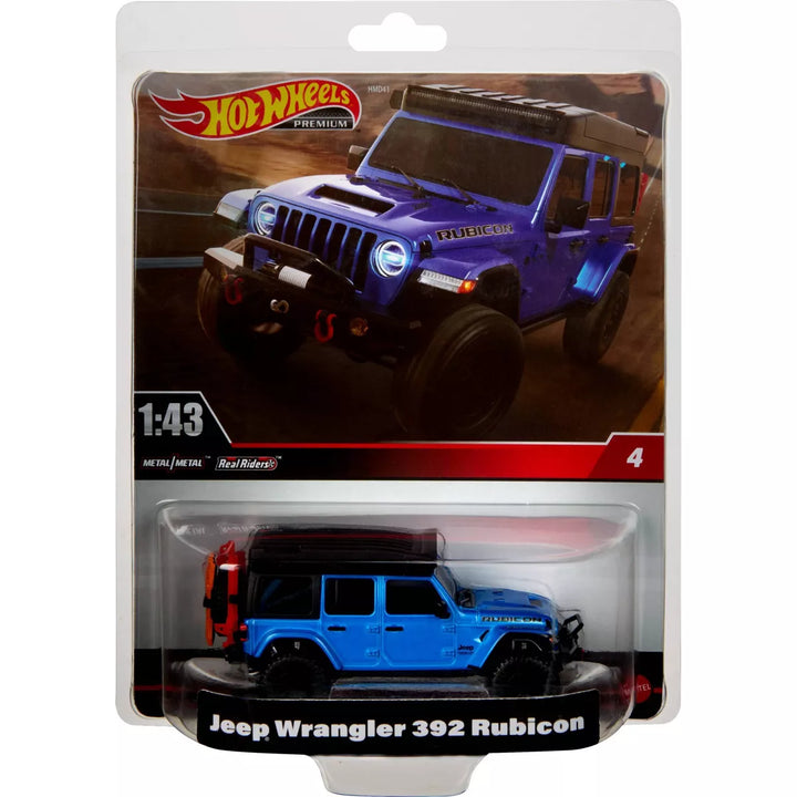 Hot Wheels 1:43 Scale Premium Culture Jeep Wrangler