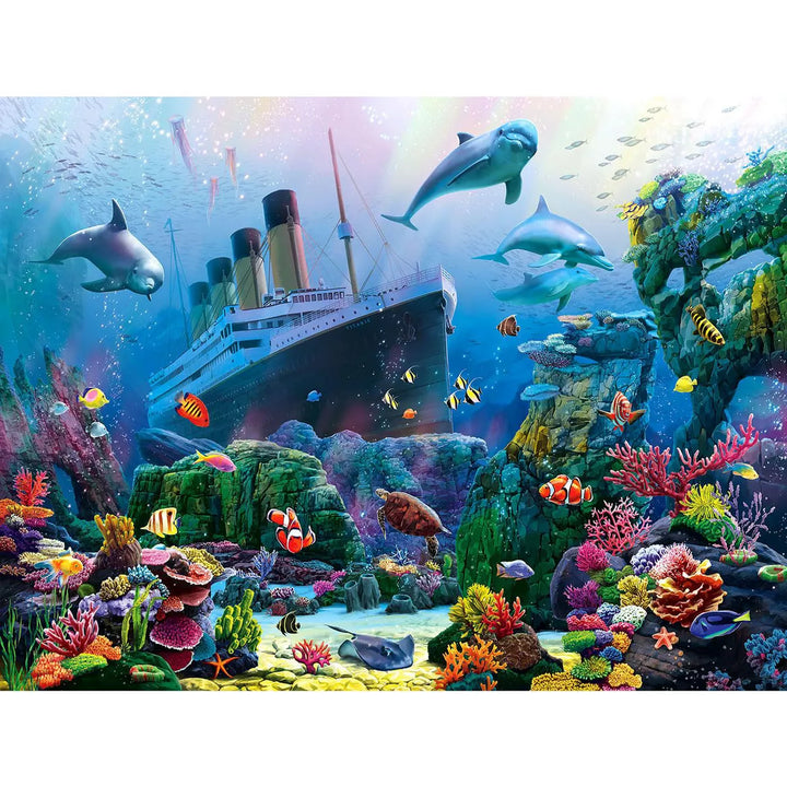 Sunsout Titanic on the Sea Bed 500 Pc Jigsaw Puzzle 42926