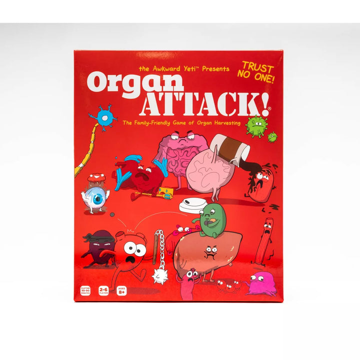 The Awkward Yeti Organ Attack Card Game