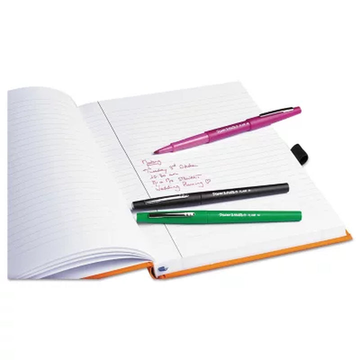 Paper Mate Flair Porous Point Stick Pen, Assorted Colors (Medium, 12 Ct.)