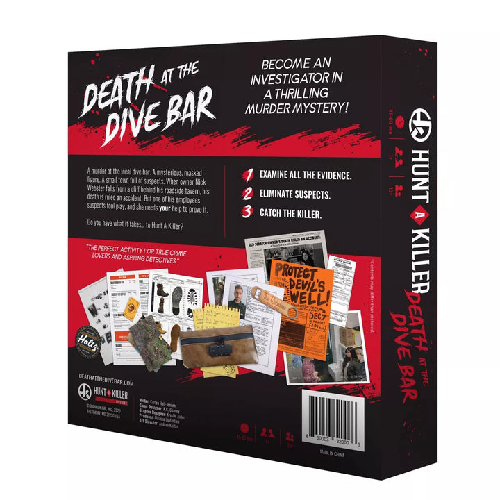 Hunt a Killer: Death at the Dive Bar Murder Mystery Game