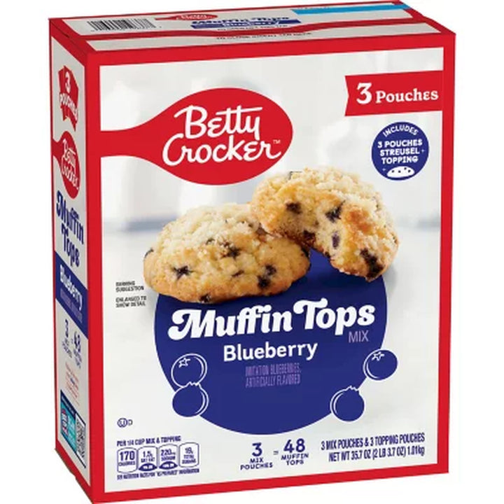 Betty Crocker Blueberry Muffin Tops Mix 3 Pk.