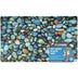 Drymate Pet Bowl Placemat, Dog & Cat Food Feeding Mat - Absorbent Fabric, Waterproof Backing, Slip-Resistant - Machine Washable/Durable (USA Made) (12 x 20) (River Rock)