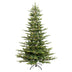 Puleo International 7.5 Foot Pre-Lit Aspen Fir Artificial Christmas Tree with 700 UL Listed Clear Lights Green 7.5' Aspen Fir with 700 Clear Lights