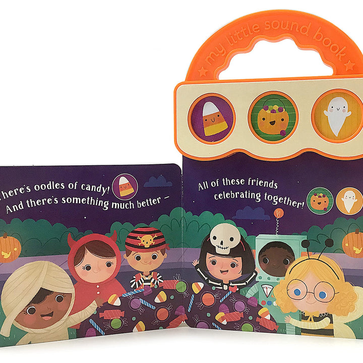 Trick Or Treat 3-Button Sound Halloween Board Book for Babies and Toddlers (Early Bird Sound Books)