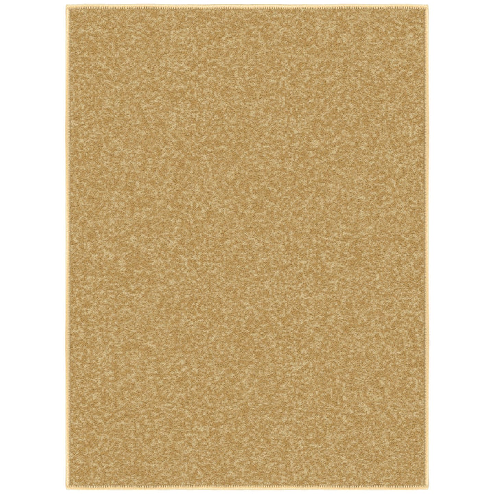 Machine Washable Modern Solid Design Non-Slip Rubberback 2x3 Traditional Area Rug for Entryway, Bedroom, Kitchen, Bathroom, 2'3" x 3', Beige